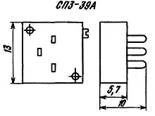 СП3-39А 1Вт 2.2 кОм фото 3 СП3-39А 1Вт 2.2 кОм фото 3