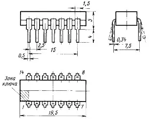 К172ЛБ2 микросхема фото 2 К172ЛБ2 микросхема фото 2