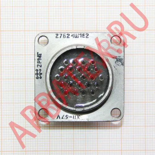 2РМГ27Б24Ш1Е2 фото фото 5 2РМГ27Б24Ш1Е2 Разъемы 2РМ, 2РМТ, 2РМГ, 2РМДТ, ОНЦ-РГ фото фото 5