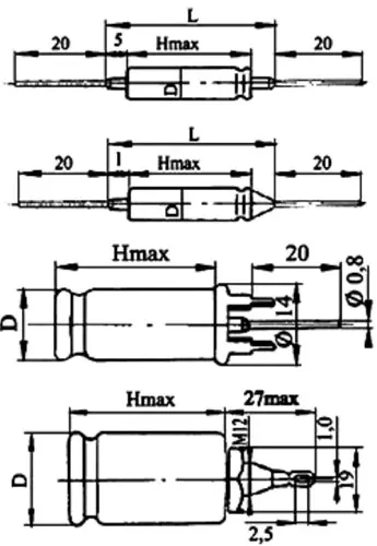 К50-20 450в 10 мкф фото 3 К50-20 450в 10 мкф фото 3