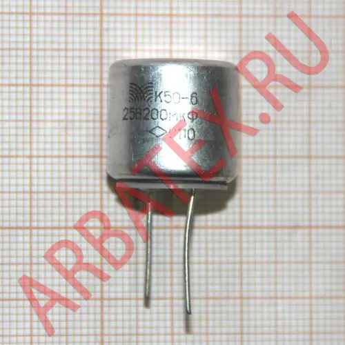 К50-6 25в 200 мкф фото 2