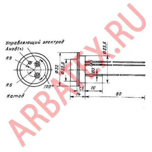 2У203Ж тиристор фото 2 2У203Ж тиристор фото 2