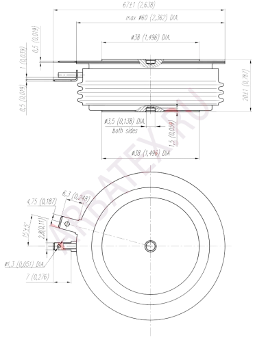 Т143-500-15-43 УХЛ2 фото 4