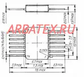 1554ТМ2 микросхема