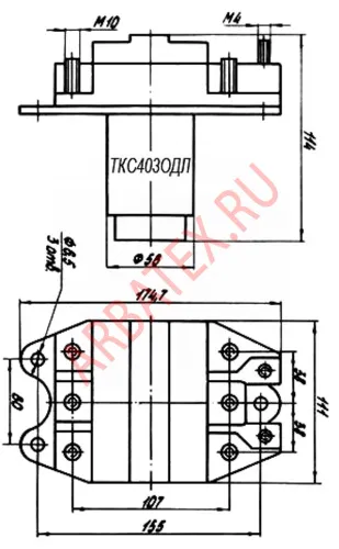 ТКС403ОДЛ контактор фото 3
