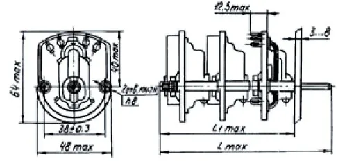 ПЩ-5П4Н1 переключатель щеточный фото 6