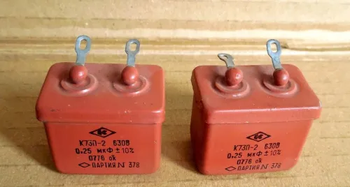 К73П-2 630в 0.25 мкф фото 2 К73П-2 630в 0.25 мкф фото 2