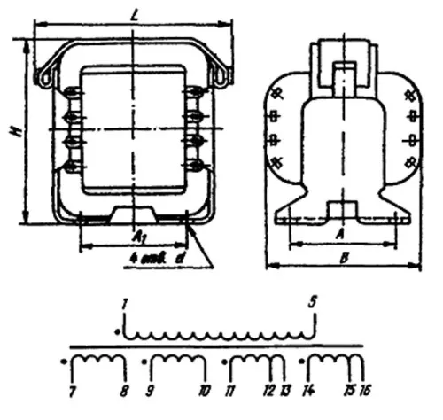 ТН42-127/220-50 трансформатор фото 3 ТН42-127/220-50 трансформатор фото 3