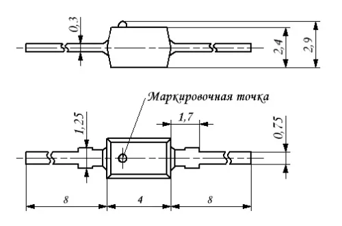 КВ130А варикап фото 2