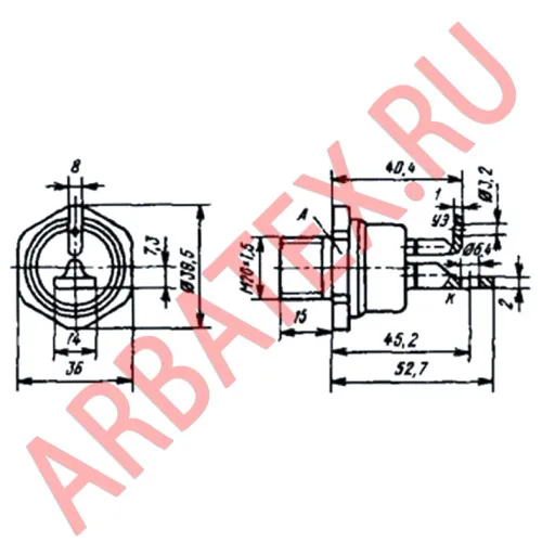 Т15-80-7-12 тиристор фото 3 Т15-80-7-12 тиристор фото 3